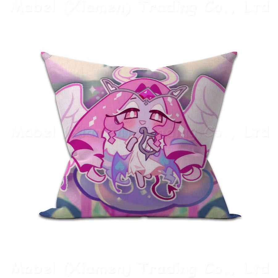 KAYOU Cookie Run Kingdom Kissenbezug aus Polyester, Dekorative Zierkissenhülle, Mehrfarbig, B/H: 30 x 50 cm - Bild 5