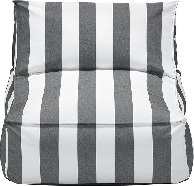 Blomus Lounger Chair STAY Liegestuhl in Black und Lily White - Bild 1