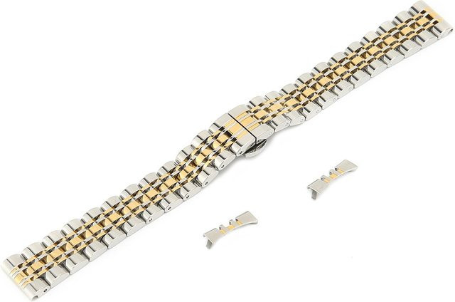 Neoglint Uhrenarmband Edelstahl, Gold, 16 mm, Unisex - Bild 1