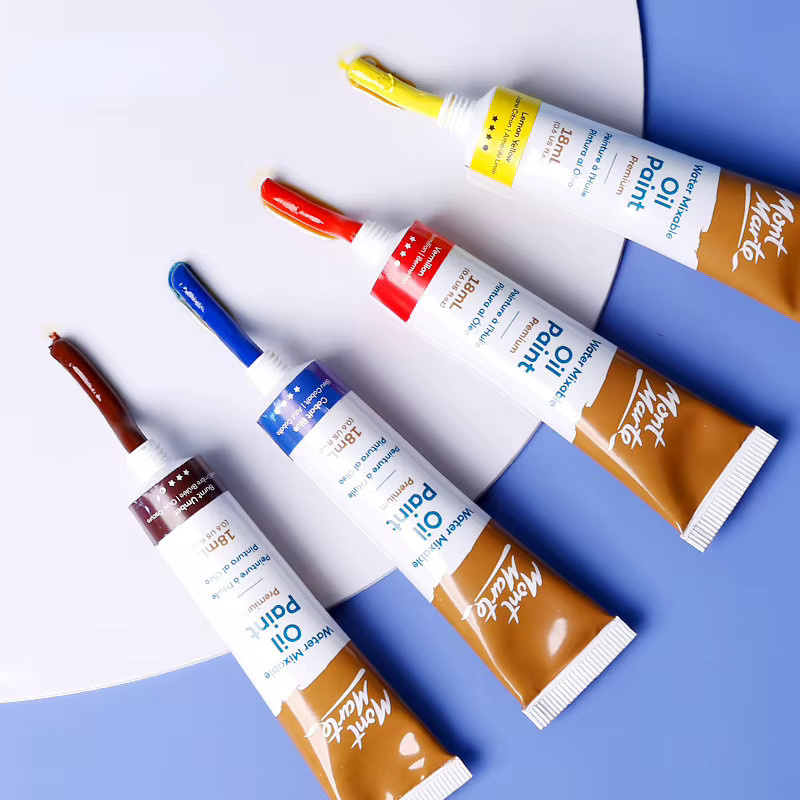 Professionelles wasserlösliches Ölfarben-Set mit 36 Farben, 18 ml pro Farbe, geruchlos und sicher für deine Kunstprojekte - Bild 3