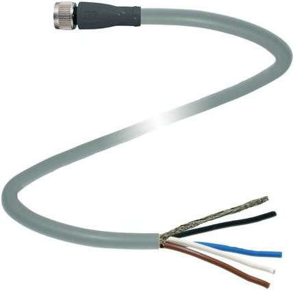 Pepperl+Fuchs Sensor-Aktor-Steckverbinder 70114435, konfektioniert, 4 Polzahl, grau, 10 m Länge - Bild 1