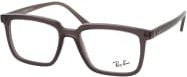 Ray-Ban RX 7239 Korrektionsbrille, Vollrand, quadratisch, Kunststoff, grau, Unisex - Bild 1