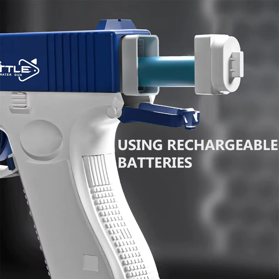 HUIQIBAO TOYS M1911 Wasserpistole, Elektro, Blau - Bild 2