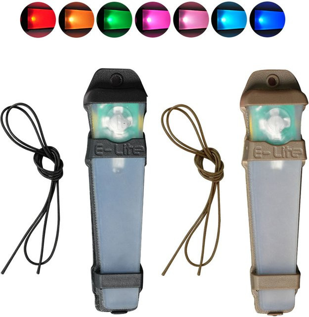 BOOIU Taktisches FMA Signal-Blinklicht für Outdoor und Survival, Wasserdicht, Mehrfarbig - Bild 1