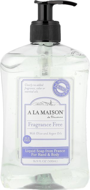 A La Maison de Provence Flüssigseife für Hände und Körper, 500 ml, mit Olivenöl und Arganöl - Bild 1