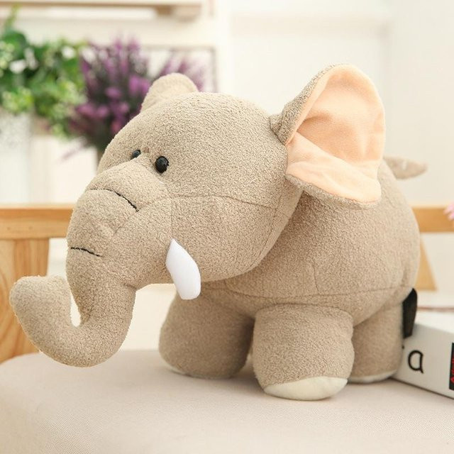 Simulation Elefant Nilpferd Plüschtier, 25cm, ab 3 Jahre - Bild 1