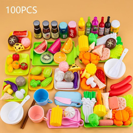 Kidsly Pretend Play Küche Spielzeug, Simulation Lebensmittel Gemüse Grill Kochen Sets, ab 3 Jahre
