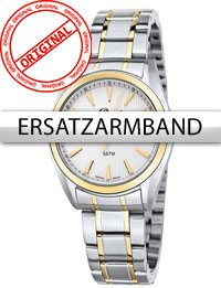 Bossart Uhrenarmband Edelstahl, bicolor, Damen - Bild 1