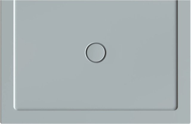 Bette Duschwanne Stage Rechteck Extraflach aus Stahlemaille in Quartz, B/T: 120 x 90 cm - Bild 1