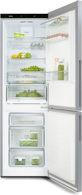 Miele Kühl-Gefrierkombination KF 4372 CD in Edelstahl-Look - Bild 1