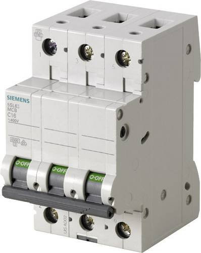Siemens Leitungsschutzschalter Indus.Sector 3-polig B 10 A 5SL6310-6 - Bild 1