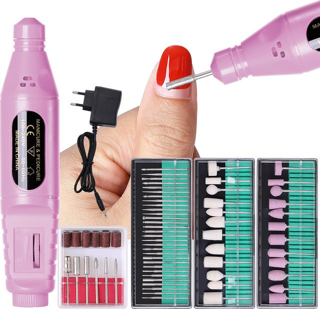 LULAA Elektrisches Nagelbohrer-Set, Unisex - Bild 1