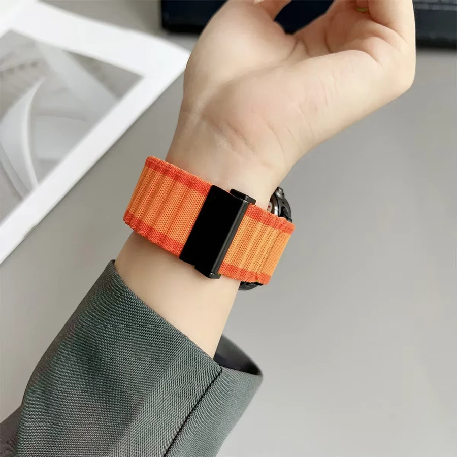 OAKCHARM Uhrenarmband Textil/NATO, orange - Bild 4