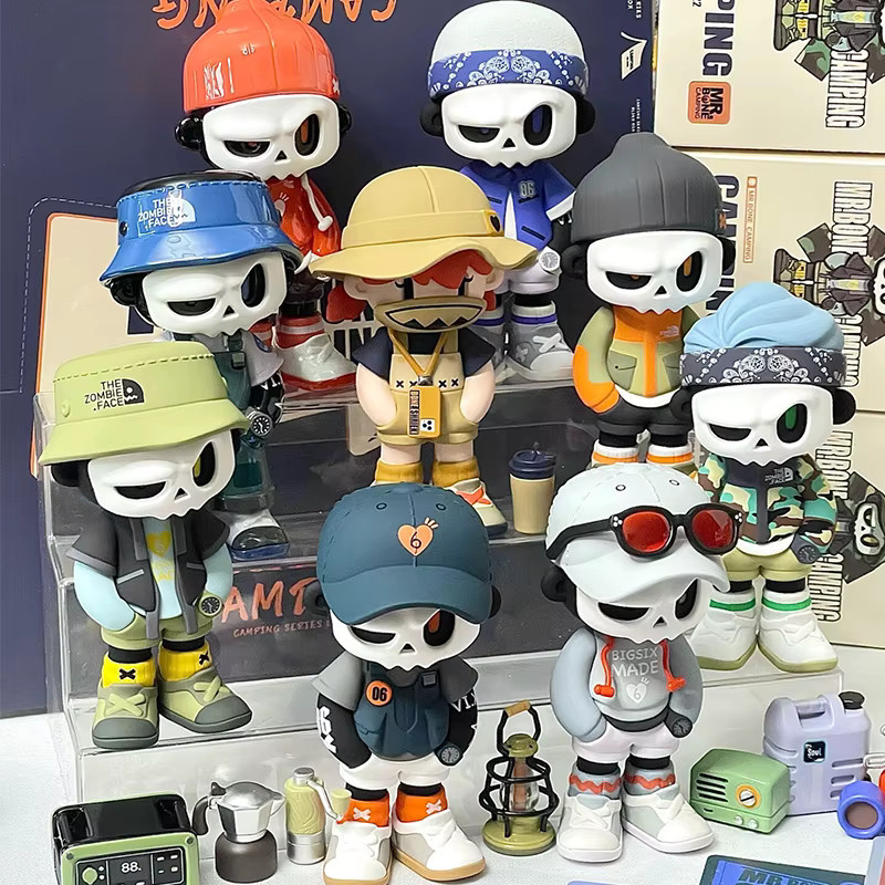 Petnior Mr.Bone Generation Camping Series Blind Box, Actionfigur, Desktop-Modell - Bild 2