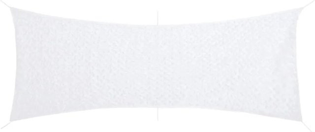 vidaXL Tarnnetz mit Aufbewahrungstasche Weiß B: 412 cm, H: 144 cm - Bild 1