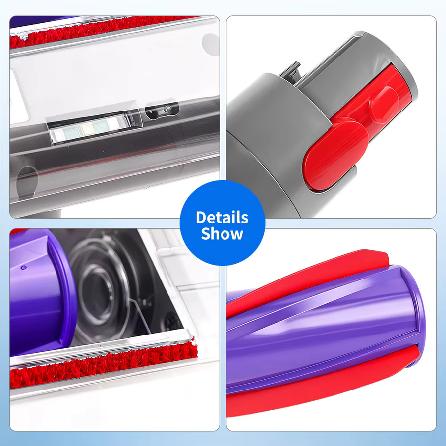 Dyson Anti-Milben-Staubsaugerdüse als Ersatz-Bürstenaufsatz für V7 V8 V10 V11 V15 SV10 SV12 SV14 - Bild 2