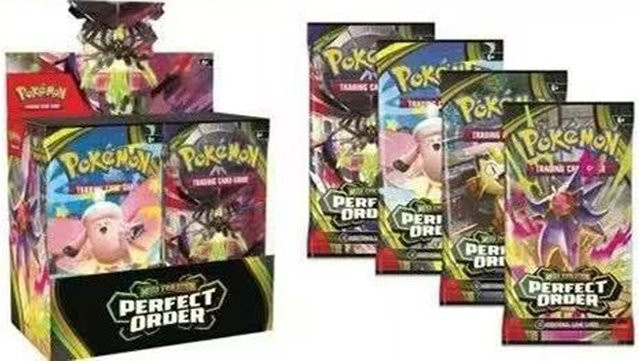Bandai Pokémon Mega Evolution Perfect Order, Sammelkarten, 360 Stück, ab 6 Jahren, Englisch - Bild 1