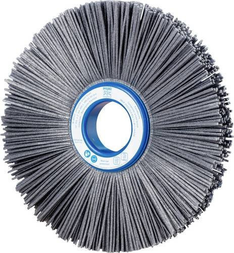 PFERD COMPOSITE FLEX Rundbürste RBUP, Farbe Grau, Korn 80, SiC-Filament-Durchmesser: 1,14 mm, Durchmesser: 250 mm, Breite: 50,8 mm, Bohrung: 25 mm - Bild 1