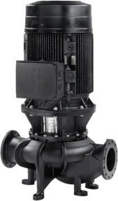 Grundfos Trockenläuferpumpe TP GLRD-BQQE 125-80/4, 3 kW, PN 16, DN 125, 3x 400V, Schwarz - Bild 1