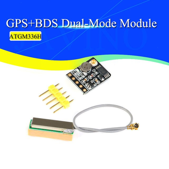 Javino GPS+BDS Dual-Mode-Modul Flugsteuerung Satellitenpositionierung Navigator ATGM336H in Schwarz für Arduino NEO-M8N NEO-6M Alternative - Bild 1