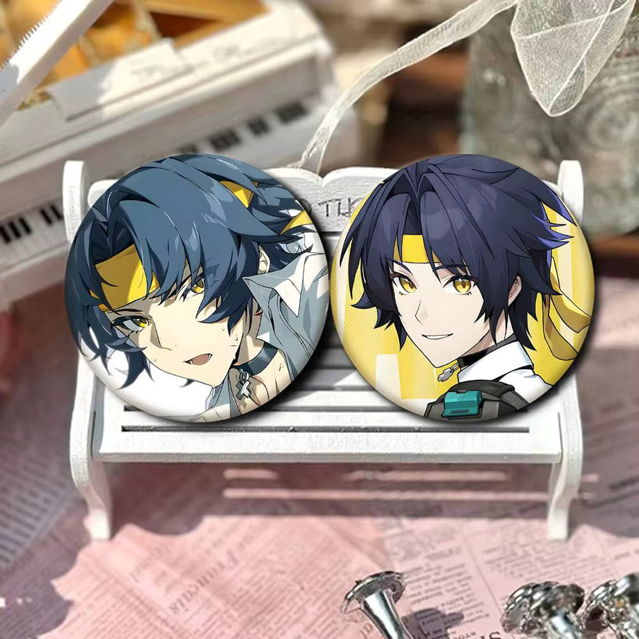 Bilibili Abzeichen Brosche, Emaille, Runde Pins - Bild 4