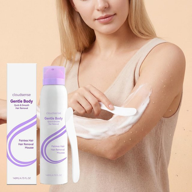 DEleventh Körperhaar-Entfernungsspray, 140 ml, mit Vitamin E und Jojobasamenöl - Bild 1