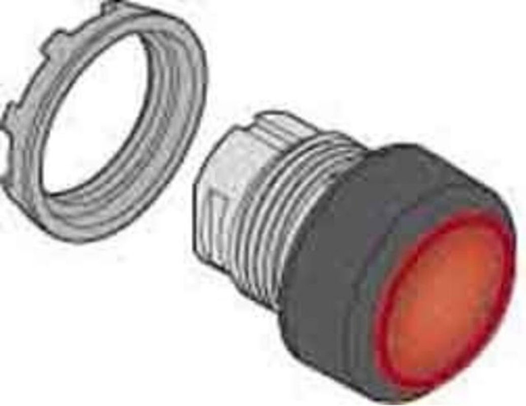 ABB MP1-11R Leuchtdrucktaster Rot IP66 B: 28 mm, H: 11,5 mm - Bild 2