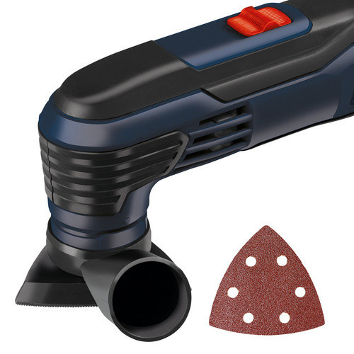 KRAFTRONIC Multifunktionswerkzeug KT-MT 250 in Schwarz mit 250 W Leistung und 11000 - 20000 U/min sowie Zubehör - Bild 4