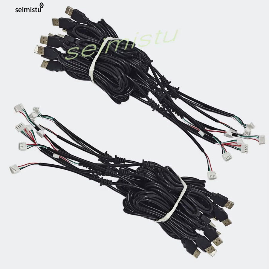 Seimistu USB-Kabel für Arcade-Controller, XH2.54 4-Pin auf USB 2.0, Schwarz, für USB-Encoder-Boards, PC und PS3 - Bild 4