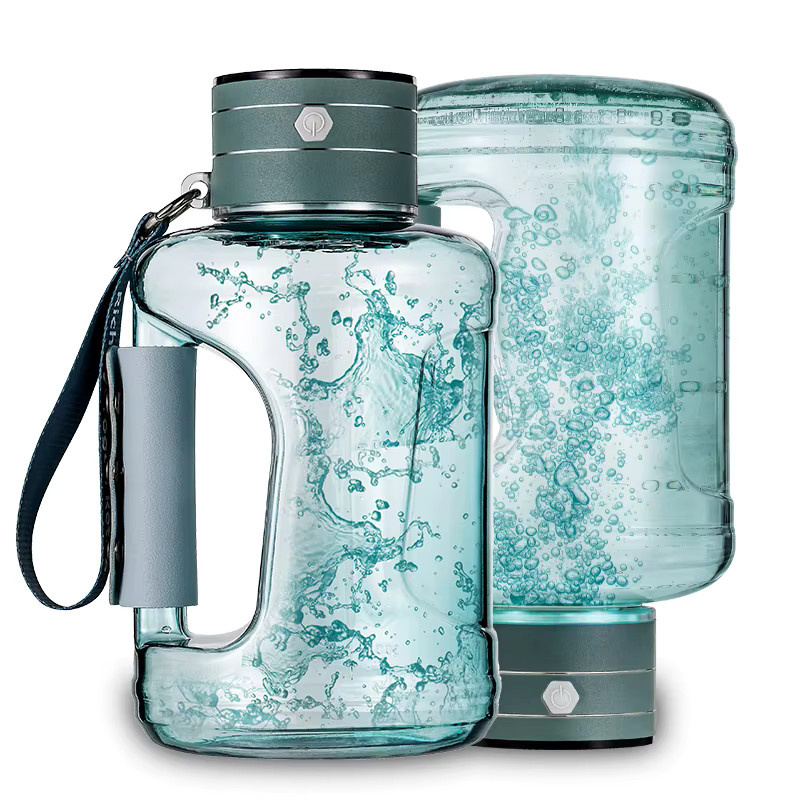 BALASHOV Wasserstoff-Wasserflasche in Schwarz mit 1,5 l Volumen für Sport und Fitness - Bild 6
