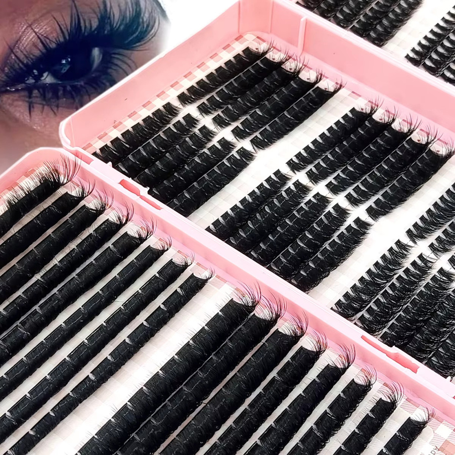 AMSDCN Wimpernverlängerung DIY, lockig, weich - Bild 2