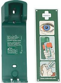 Cederroth Wandhalterung für Augenspülflasche 500 ml, grün - Bild 2