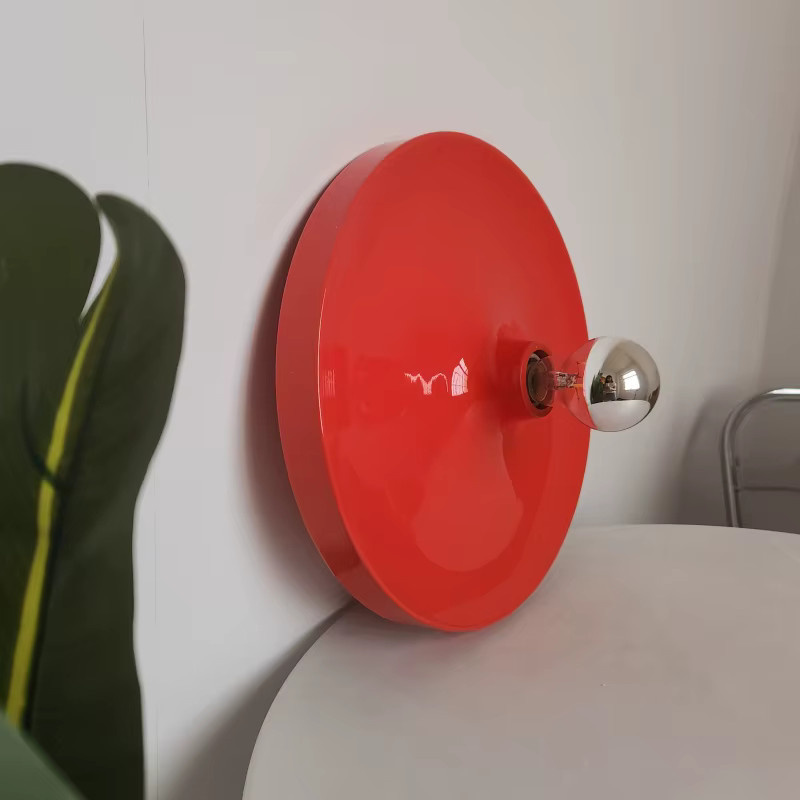 L-MANG Bauhaus Wandlampe aus Metall in Silber mit integriertem LED-Licht im mittelalterlichen Design - Bild 1