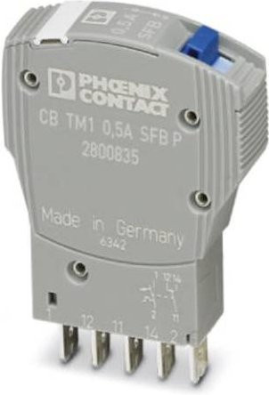 Phoenix Contact CB TM1 6A SFB P Schutzschalter thermisch, 250 V/AC, 6 A, grau - Bild 1
