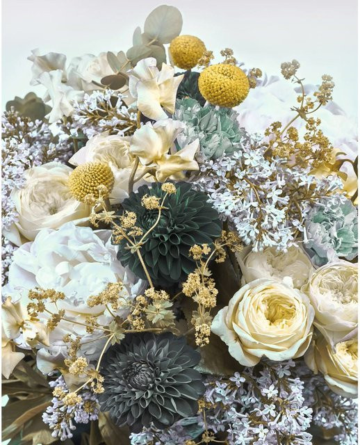 Komar Vliesfototapete Gentle Bloom Cheery Multicolour B: 200 cm, H: 250 cm - Bild 1