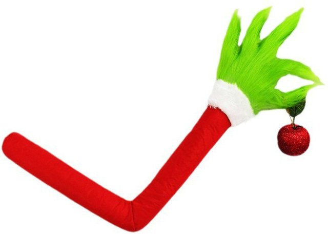 TOMTOP JMS Weihnachtsbaum-Arm-Dekoration in Grün als festliches Hängeornament für deine Weihnachtsfeier - Bild 1