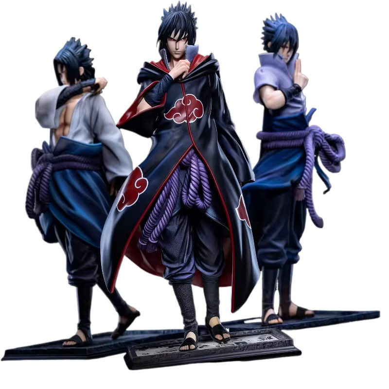 Bandai Naruto Uchiha Sasuke Leuchtfigur, Ninja Modellspielzeug, 5-teiliges Set - Bild 4