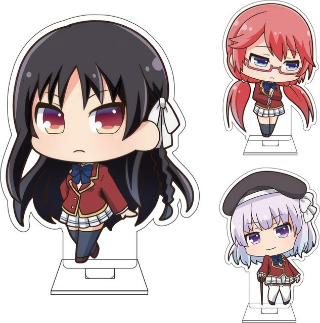 Bandai Classroom of the Elite, Acryl-Figur Ständerplatte, 10cm - Bild 1