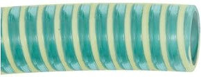 Riegler Saug- und Druckschlauch in leichter Ausführung aus Kunststoff, Farbe: transparent/grün/türkis, Durchmesser: 36,8 x 32 mm - Bild 1