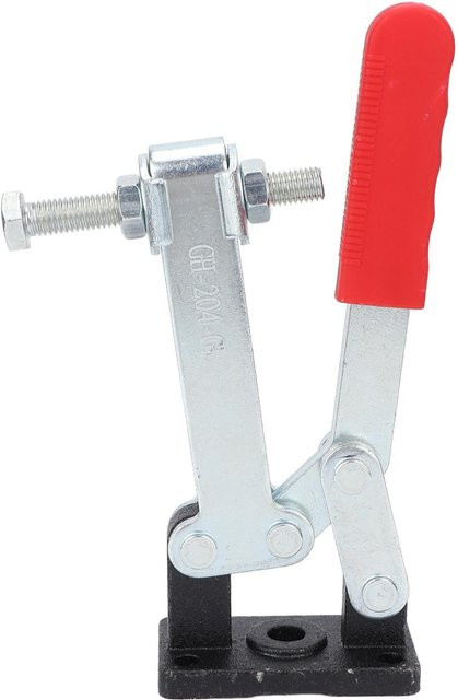 Aimo Hochleistungs-Spannzwinge Horizontal Professionelle Schnellspann-Spannzwinge für Metallplatten und Leiterplatten in Weiß und Silber - Bild 1