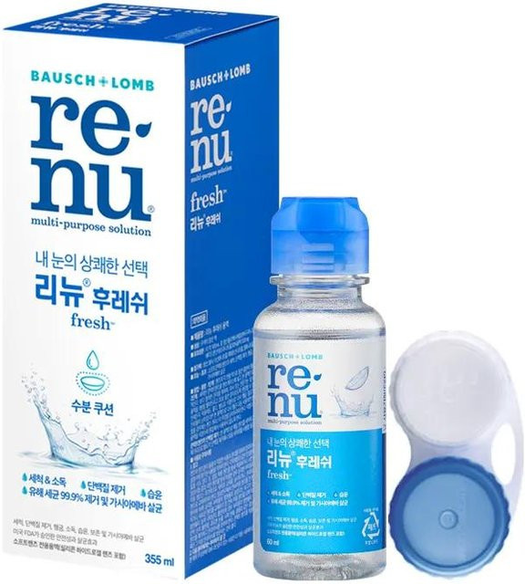 renu Contact Lens Solution multipurpose, 421 ml (355 ml + 66 ml) - Bild 1