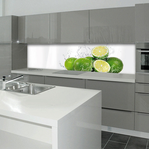 mySPOTTI Küchenrückwand Aqua-Limette aus Aluverbund in Grün - Bild 2