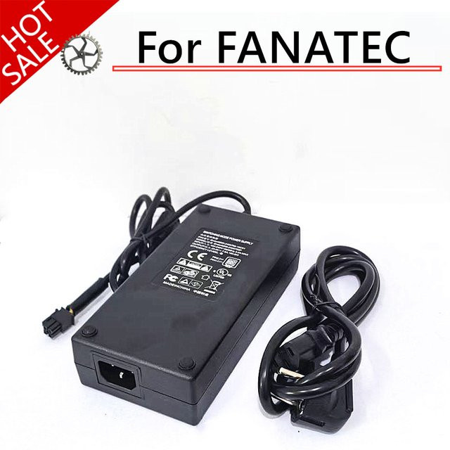 Fanatec AC/DC-Adapter Netzkabel für Boost Kit 180 und CSL DD / GT DD Pro, Schwarz - Bild 1