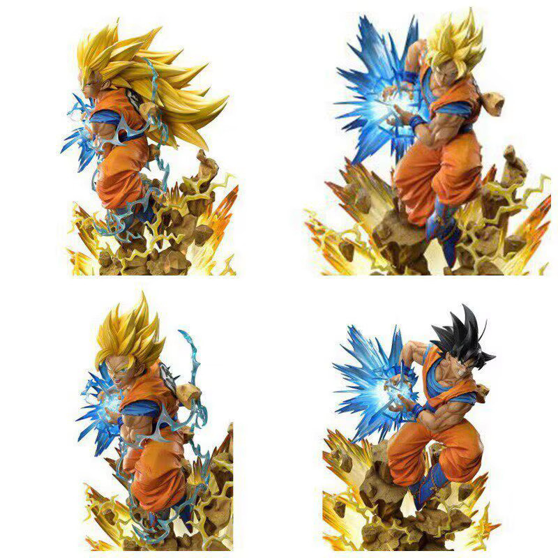 Bandai Dragon Ball Super Saiyan Son Goku Statue, Sammlerfigur, 25cm - Bild 2