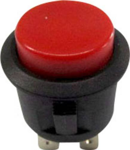 TRU Components Druckschalter TC-R13-527B-02RT Rot 250 V/AC 6A 1 x Ein/Aus rastend - Bild 1