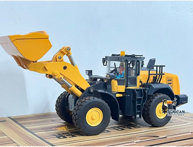 TOUCAN RC HOBBY WA475 RC Lader, ferngesteuerter LKW, 1:50, Metall, mit Lichtern und Geräuschen, ab 14 Jahren - Bild 1