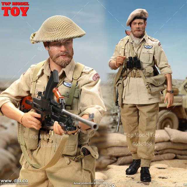 DID Britischer Special Air Service Colonel, Soldatenmodell, Maßstab 1:6, ab 14 Jahren - Bild 1