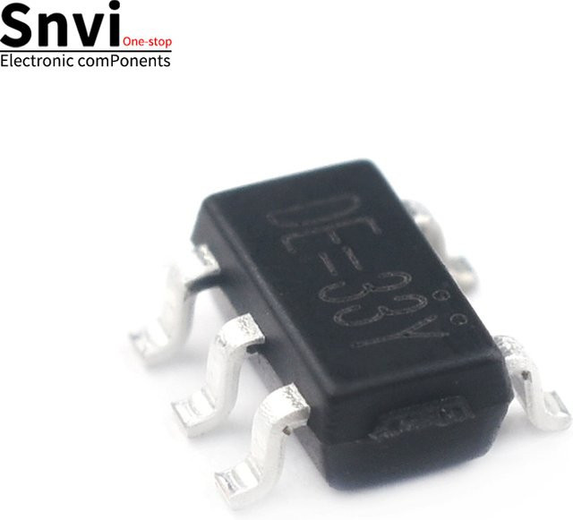 5 Stück SNVI RT9193-33GB LDO-Regler-Chip in Schwarz SOT23-5 - Bild 1
