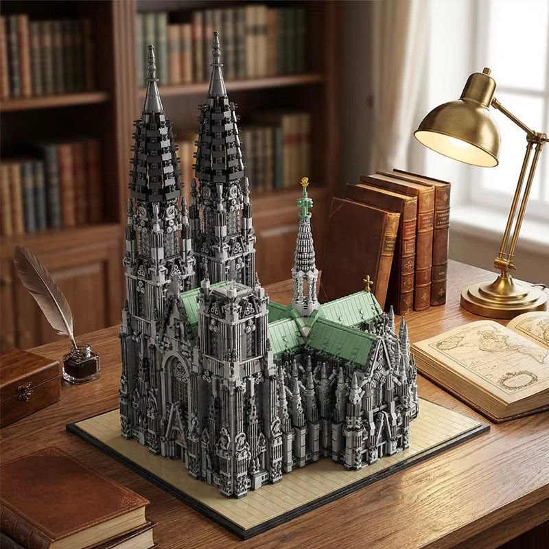 Kathedrale von Köln, Modulares Modellbausatz, 8614 Teile, ab 14 Jahren - Bild 4