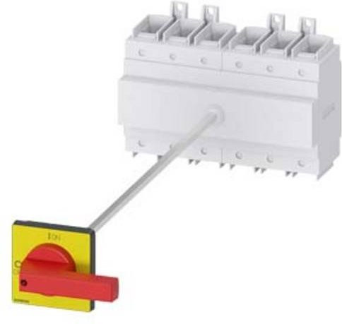 Siemens Lasttrennschalter 6polig 160A 690 V/AC Rot Gelb 3LD23183VK13 - Bild 1